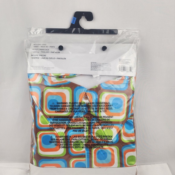 60s Men's Costume Kit L/XL Retro Mod Man Suit Yourself Halloween Groovy - Picture 4 of 5